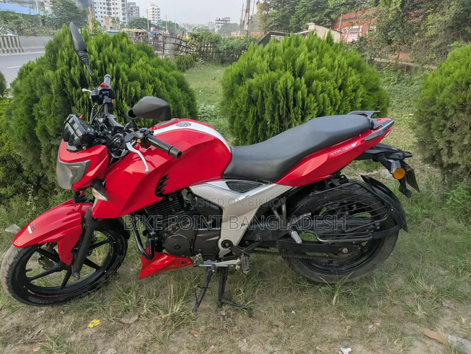 TVS Apache 160 4V 2021 Red
