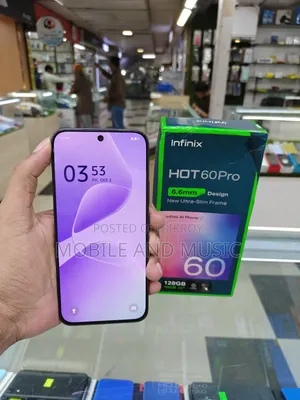 ইনফিনিক্স হট ৬০ প্রো ১২৮ জিবি কালো
