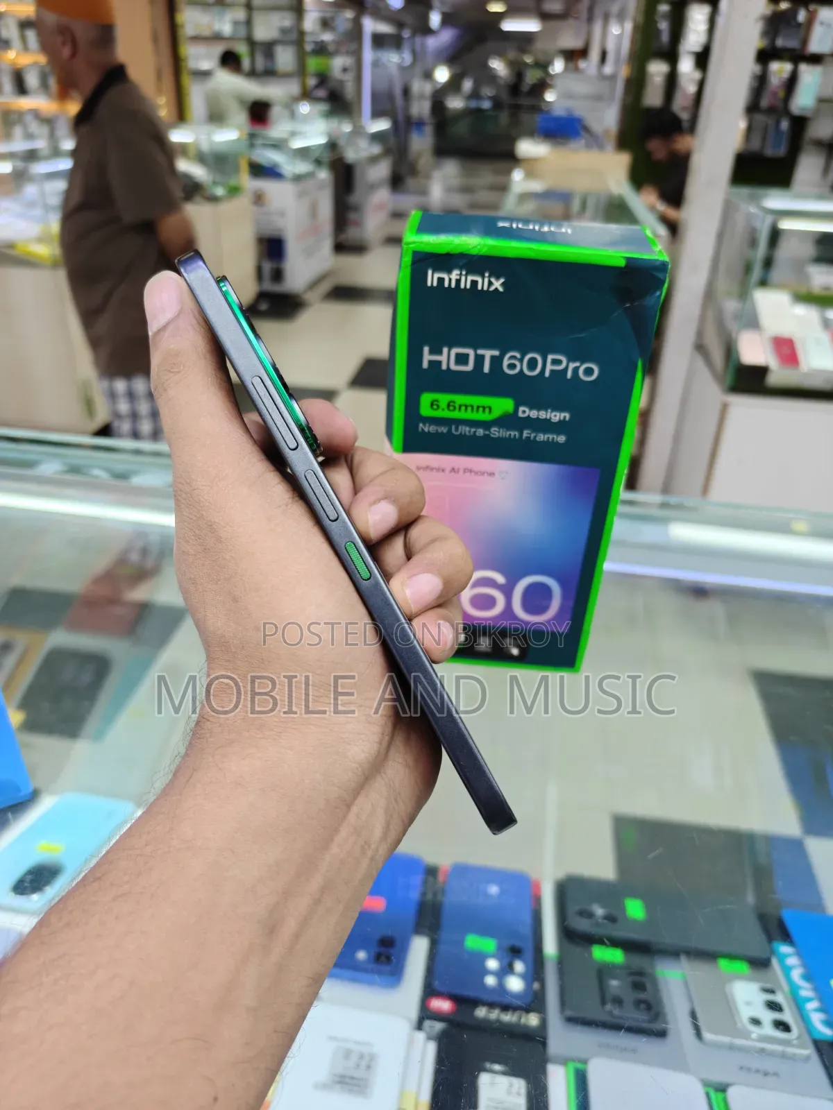 ইনফিনিক্স হট ৬০ প্রো ১২৮ জিবি কালো