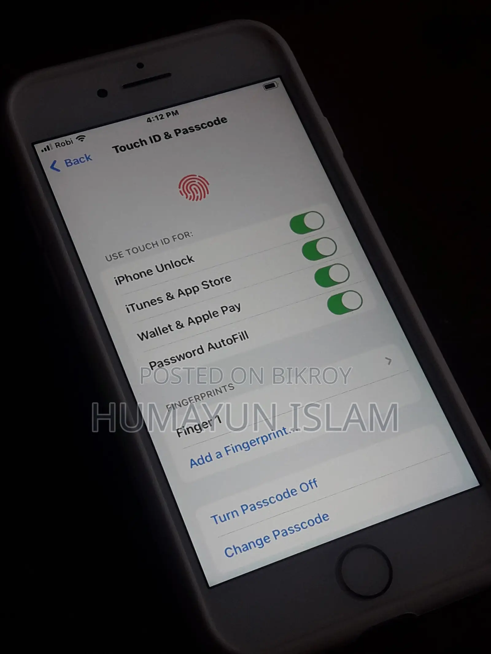 অ্যাপল আইফোন ৭ ৩২ জিবি রোজ গোল্ড
