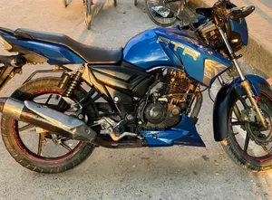 TVS Apache RTR 160 2V 2017 Blue