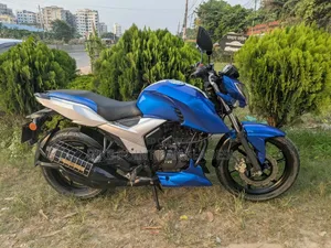 TVS Apache 160 4V 2018 Blue