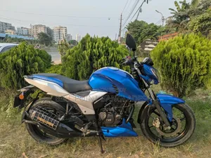 TVS Apache 160 4V 2018 Blue