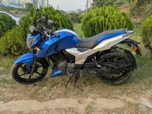 TVS Apache 160 4V 2018 Blue