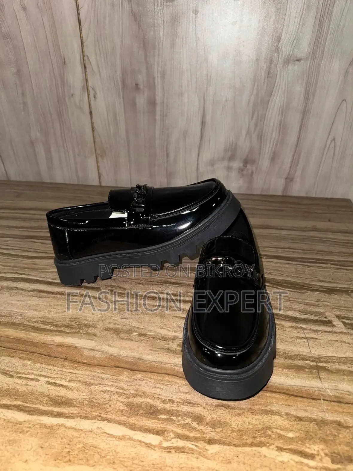 Glossy Chunky Loafer
