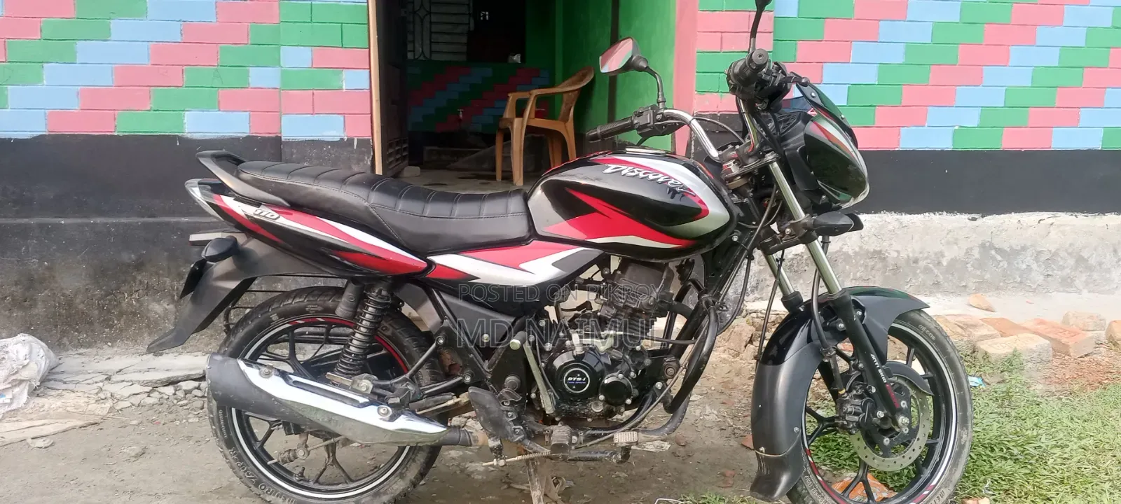 Bajaj Discover 110 2024 Black