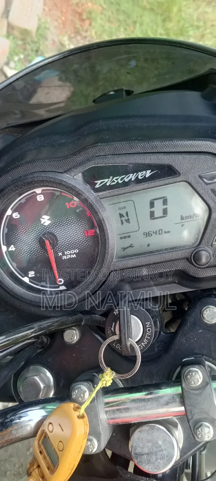 Bajaj Discover 110 2024 Black