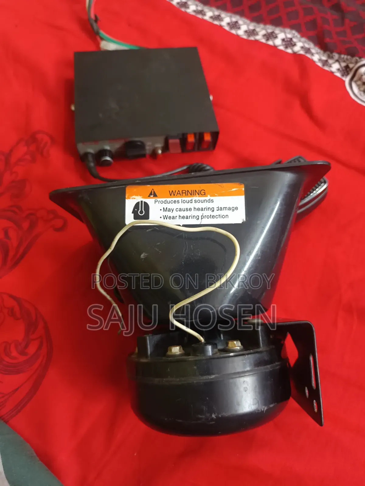 খুব ভালো একটা ম্যাগনেটিক ইমারজেন্সি হর্ন সেল হবে জাস্ট ডিভাইস