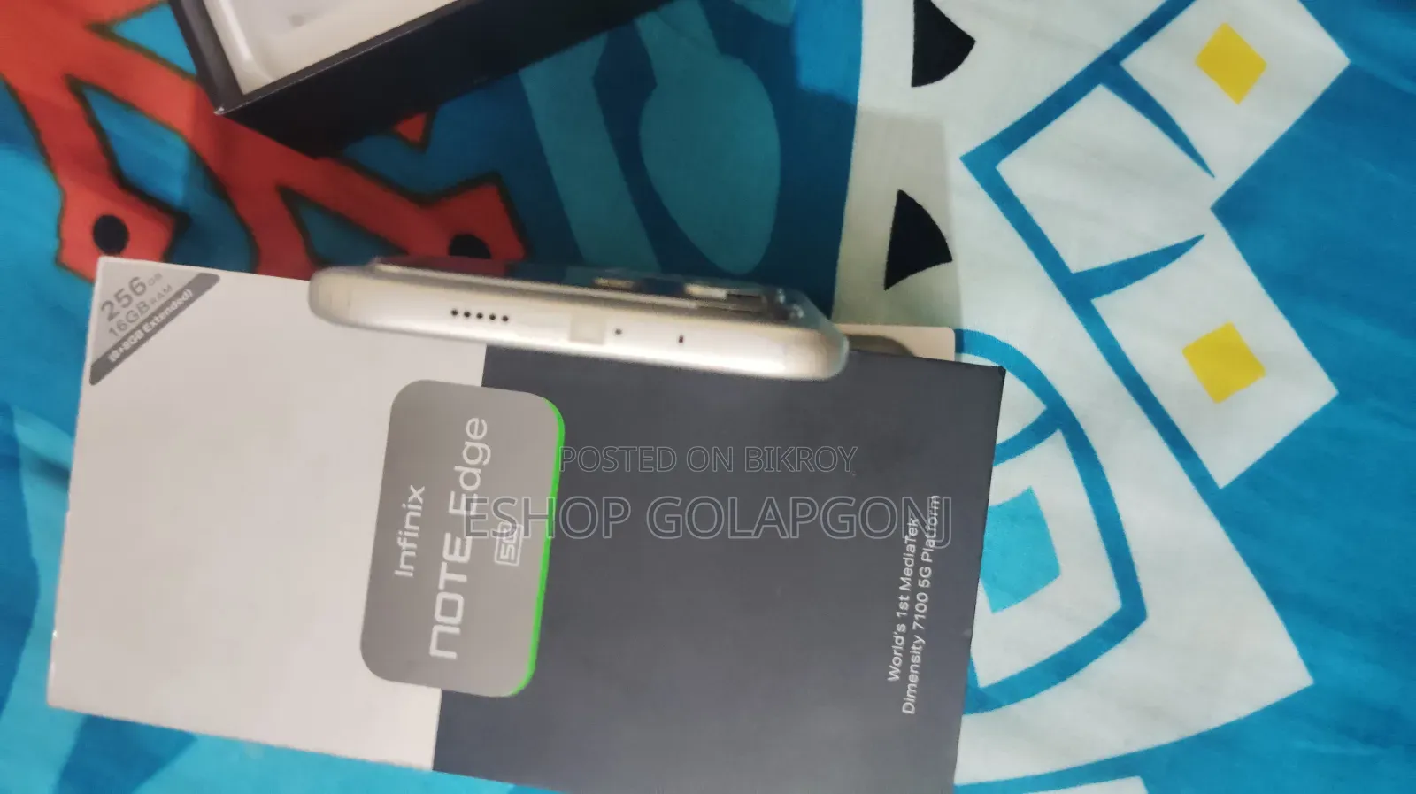 Infinix Note Edge 256 GB Silver