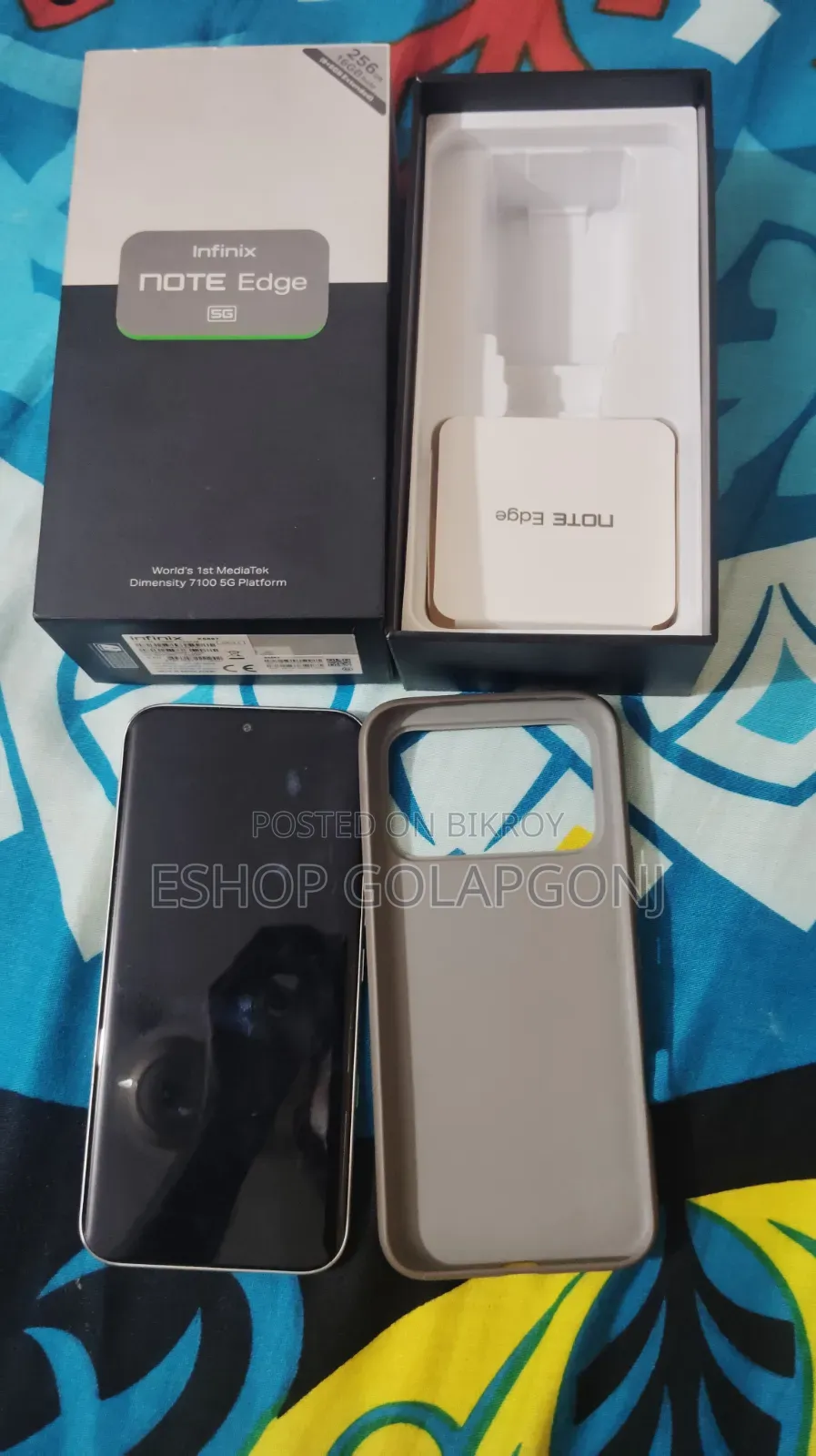 Infinix Note Edge 256 GB Silver