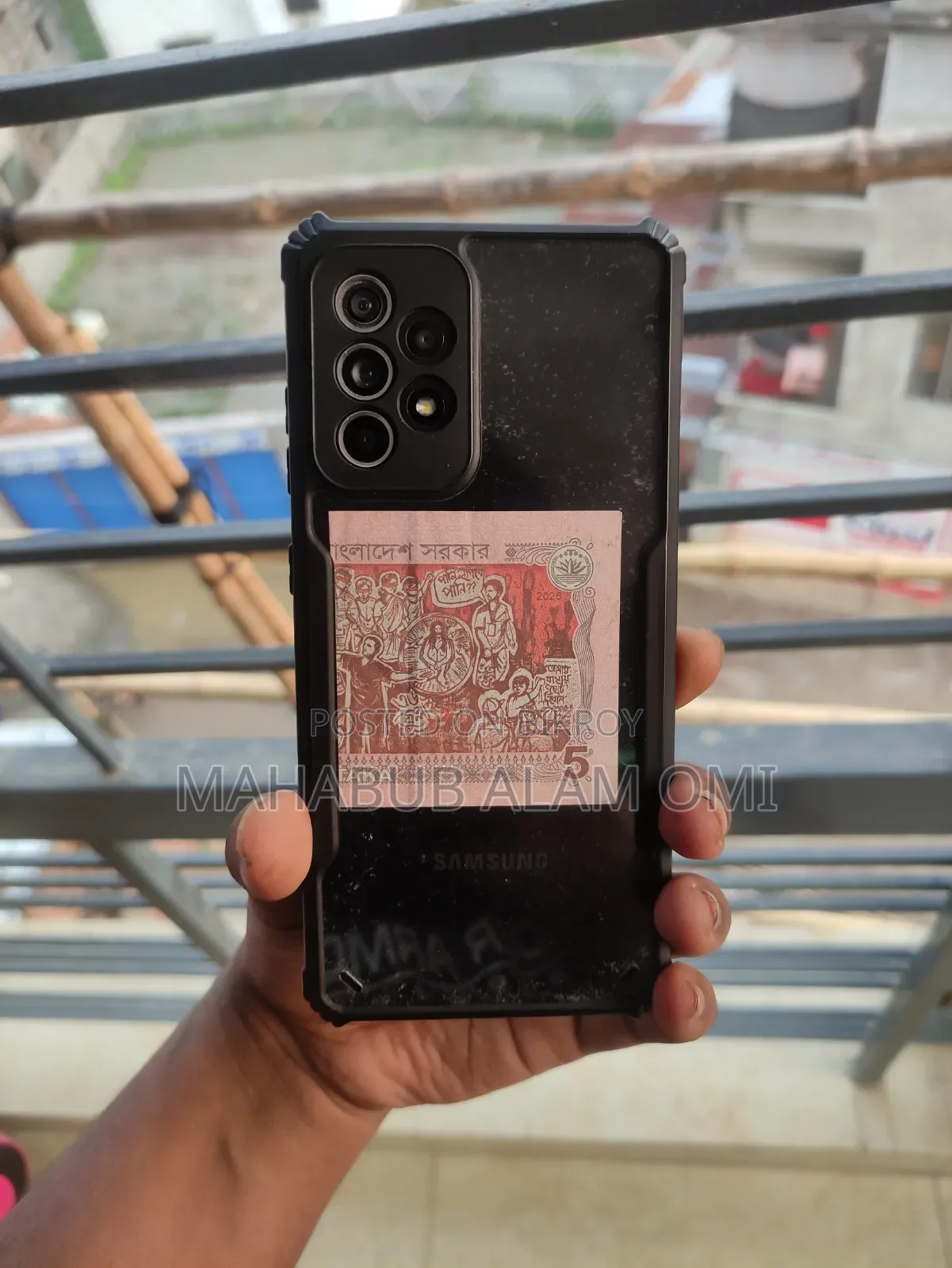 নতুন স্যামসাং গ্যালাক্সি এ৫২এস ৫জি ১২৮ জিবি ব্ল্যাক