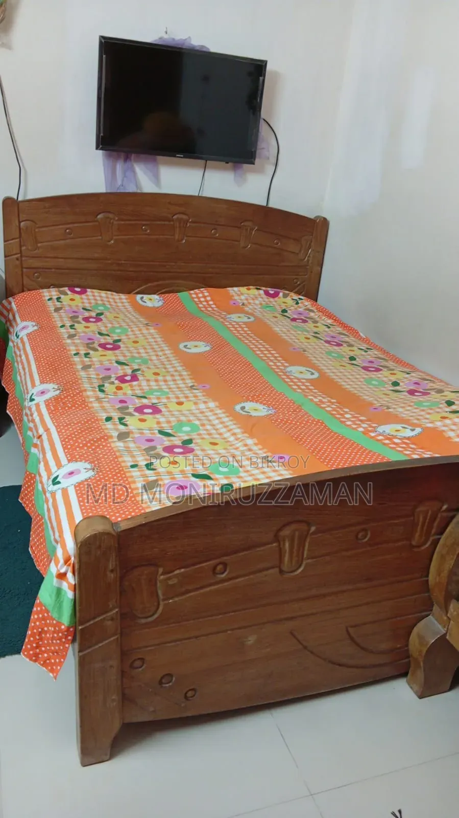 Teak Wood Bed | Fresh Condition