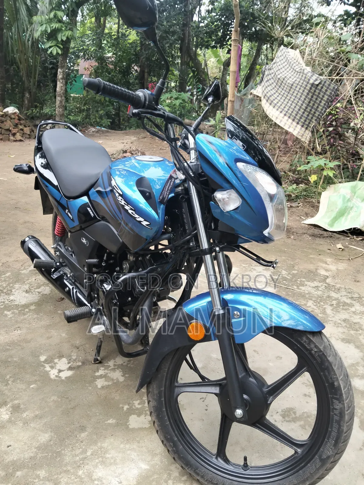 New Hero Passion XPro 2026 Blue