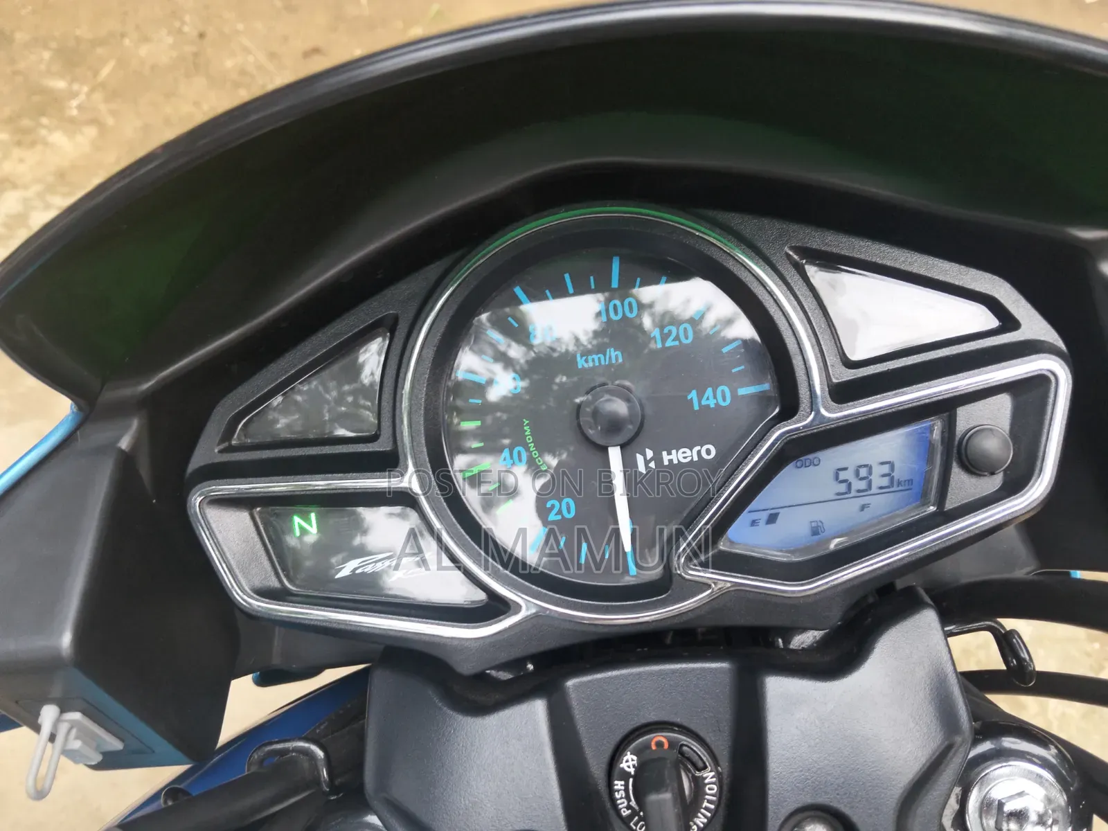New Hero Passion XPro 2026 Blue