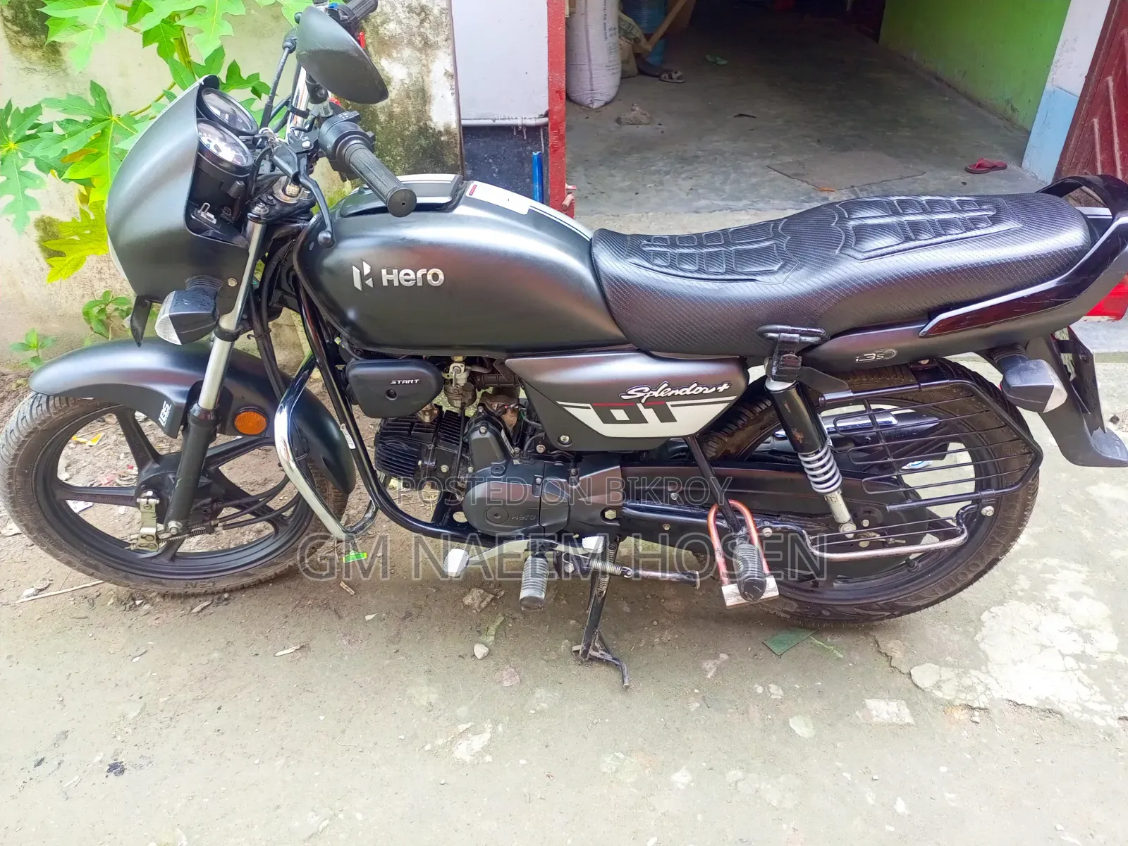 Hero Splendor Plus 2025 Black