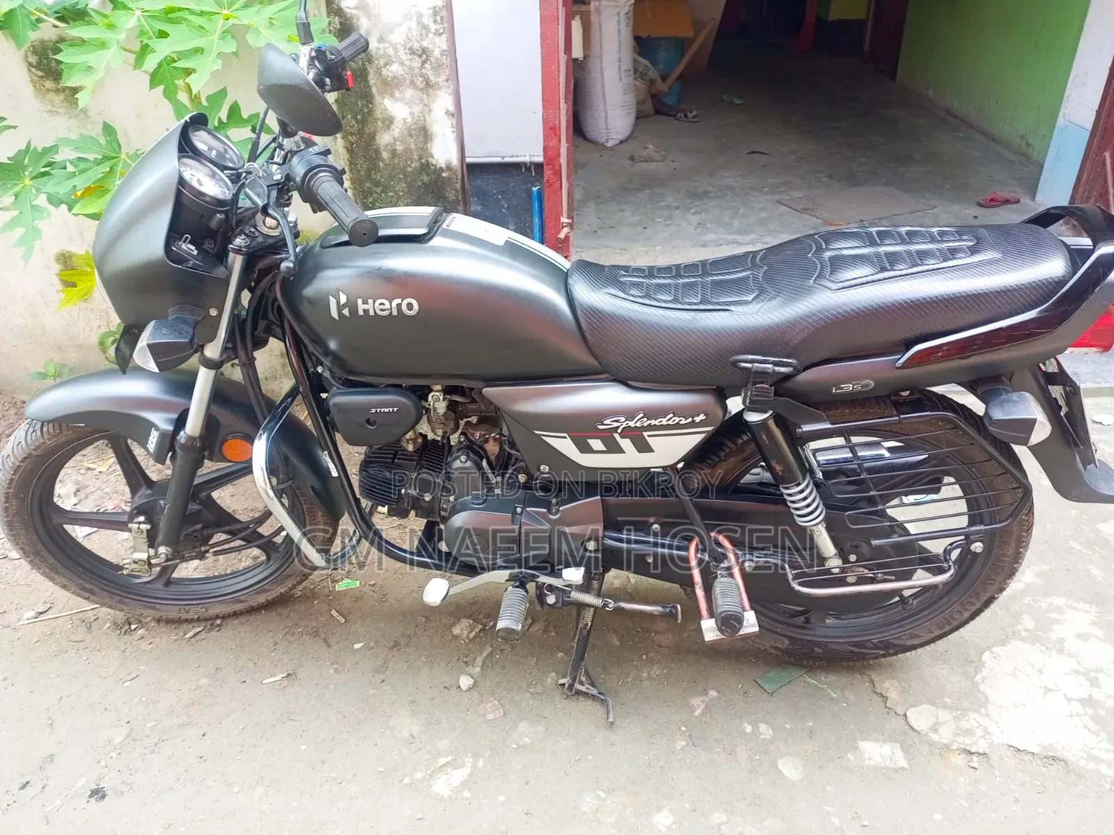 Hero Splendor Plus 2025 Black