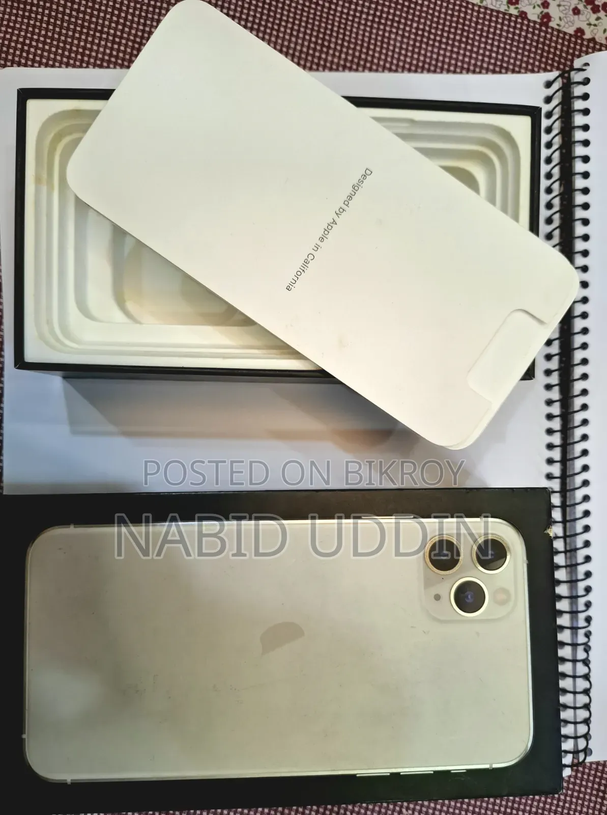 অ্যাপল আইফোন ১১ প্রো ম্যাক্স ২৫৬ জিবি হোয়াইট