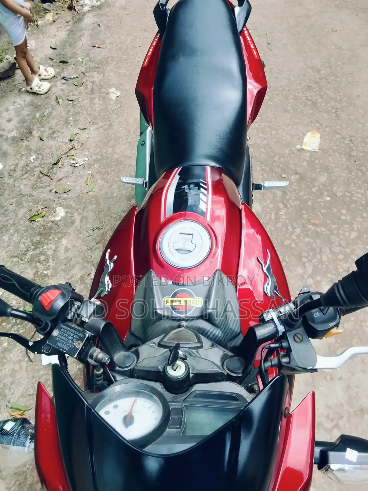 TVS Apache RTR 160 2V 2015 Red