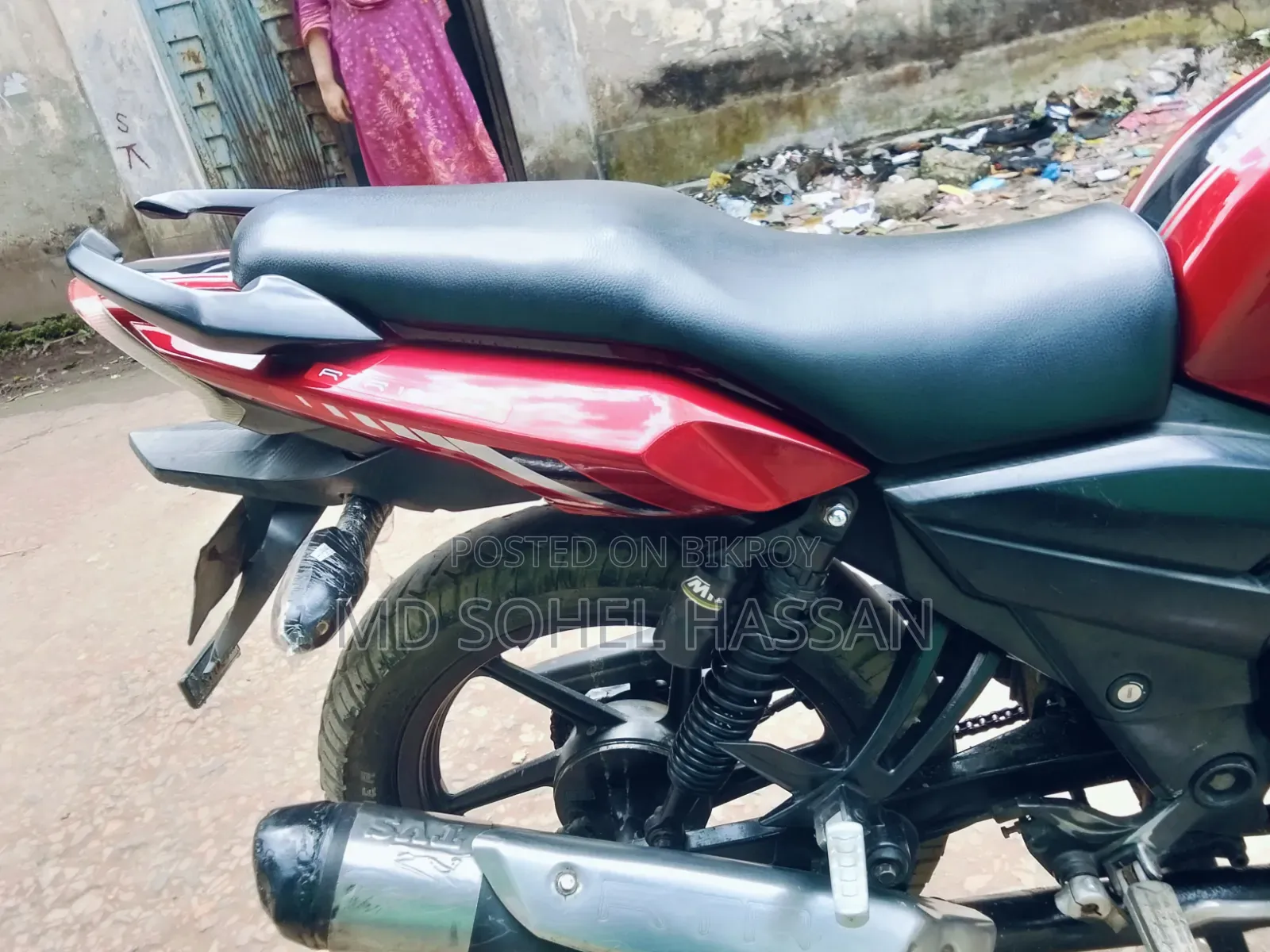 TVS Apache RTR 160 2V 2015 Red