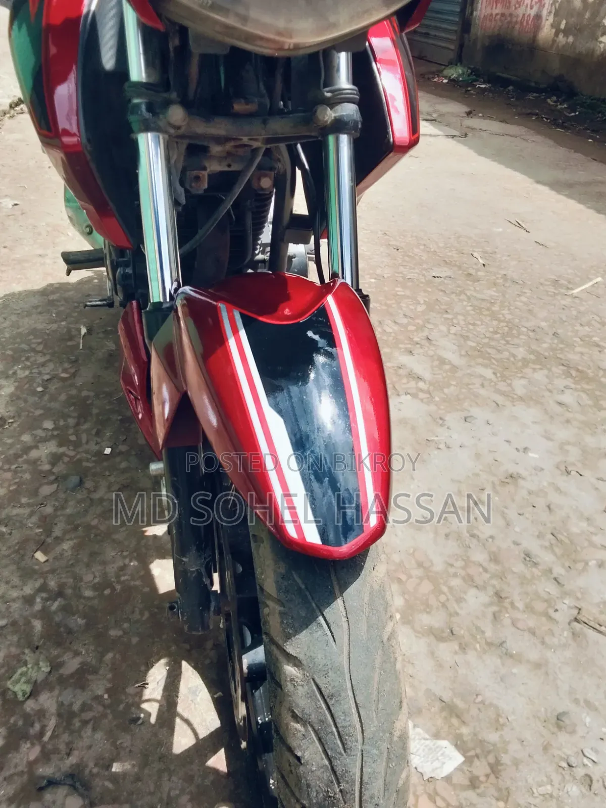 TVS Apache RTR 160 2V 2015 Red
