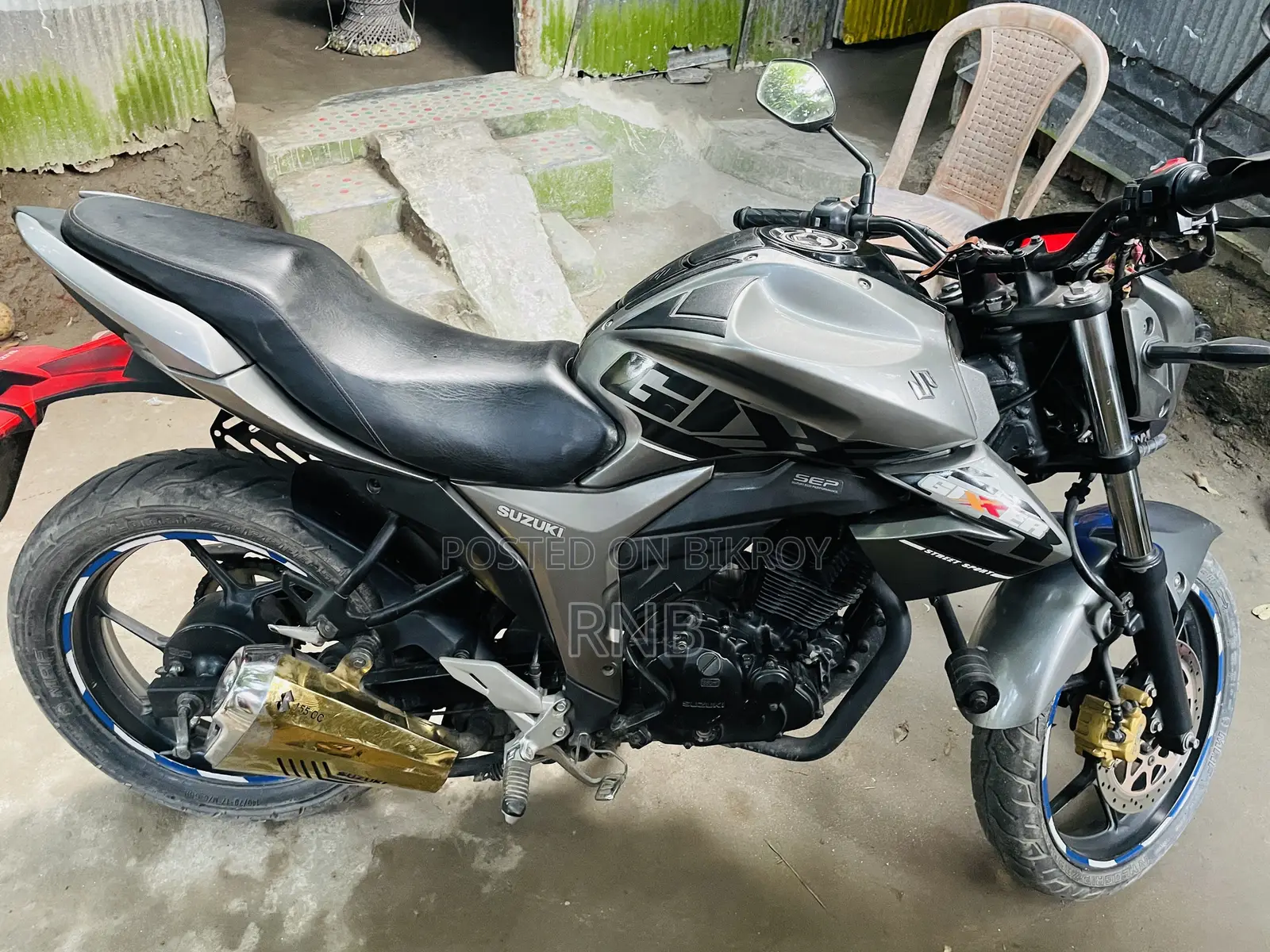 Suzuki Gixxer 2024 Beige
