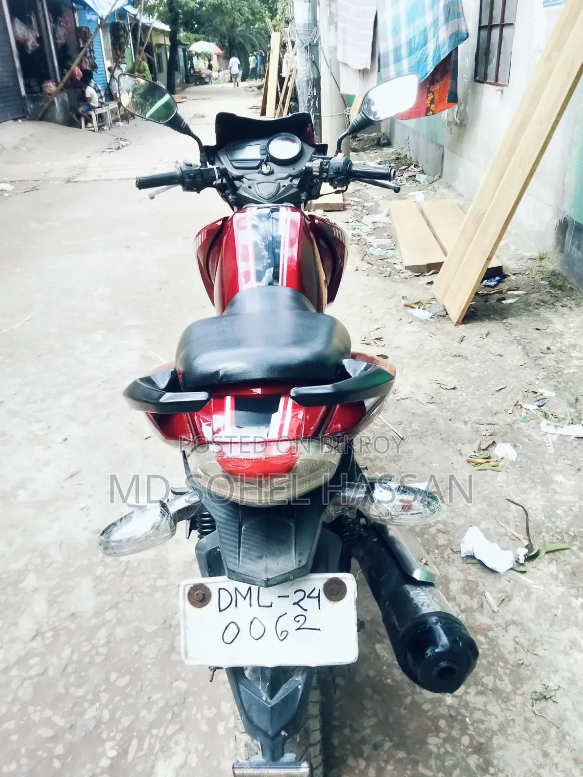 TVS Apache RTR 160 2V 2015 Red