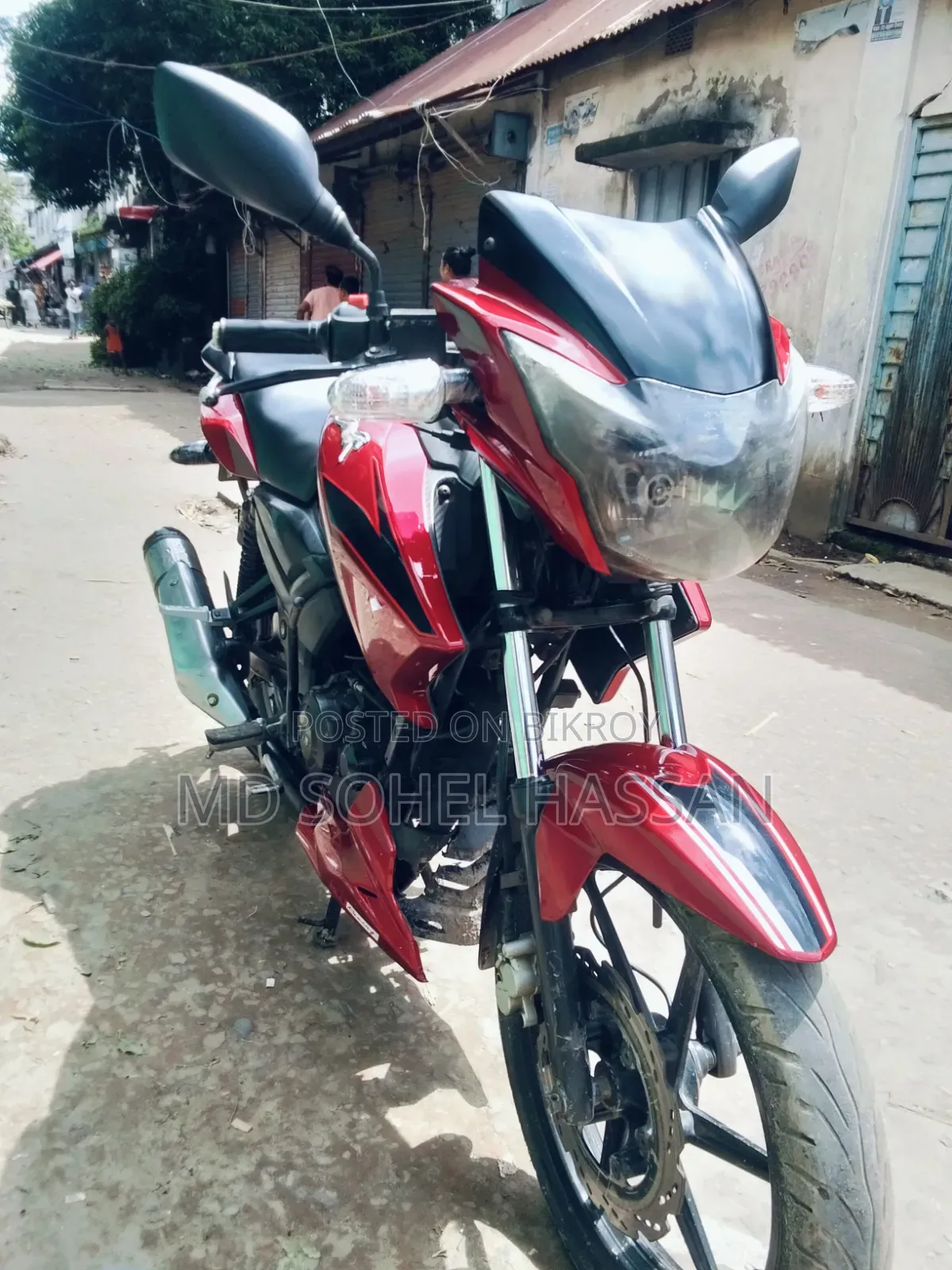 TVS Apache RTR 160 2V 2015 Red