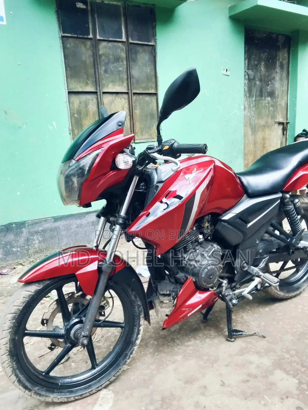 TVS Apache RTR 160 2V 2015 Red