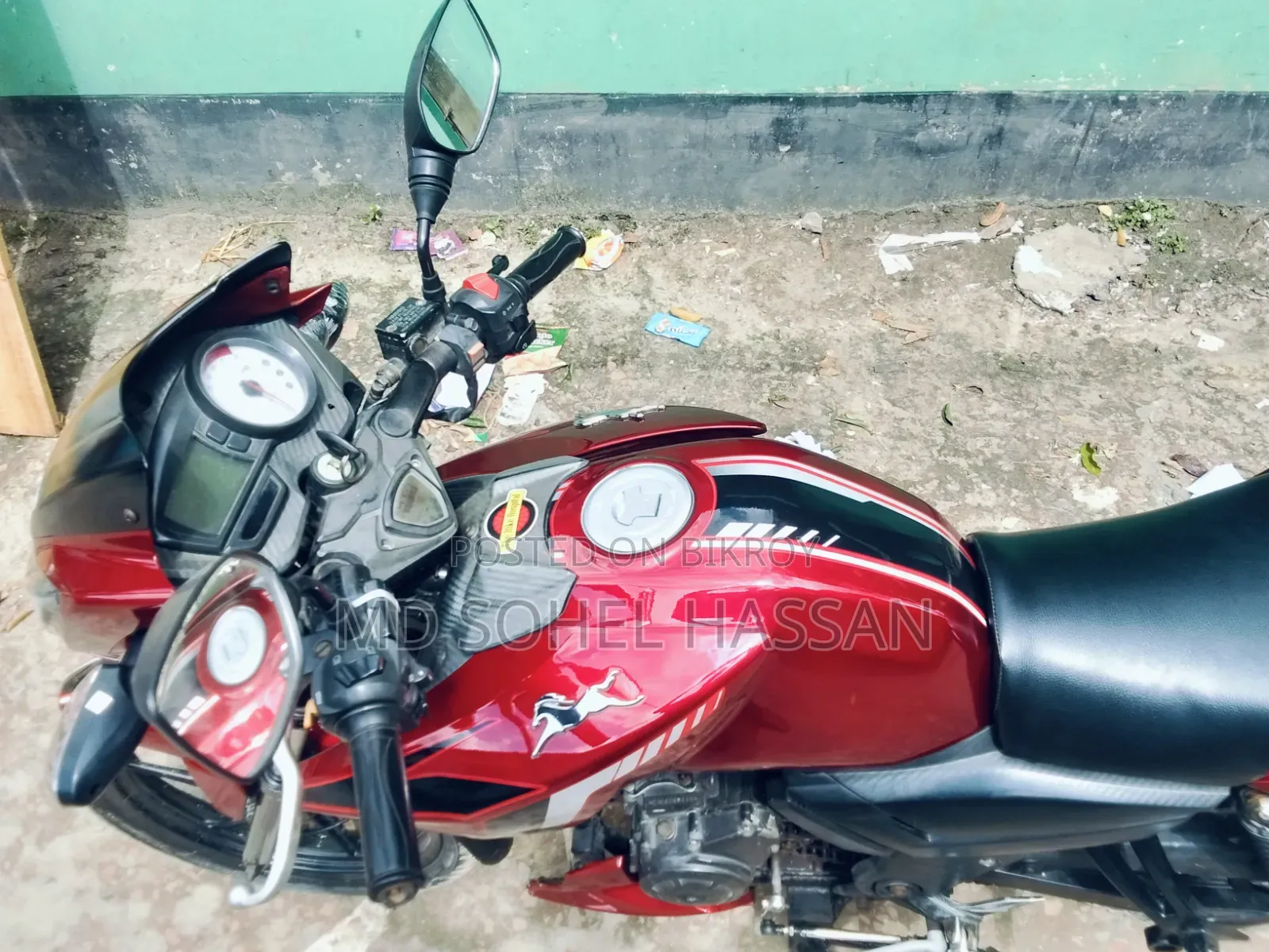 TVS Apache RTR 160 2V 2015 Red