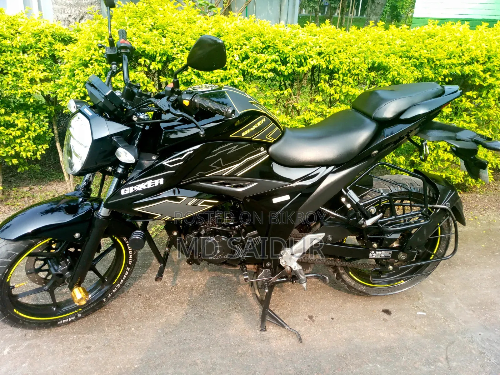 New Suzuki Gixxer 2025 Black