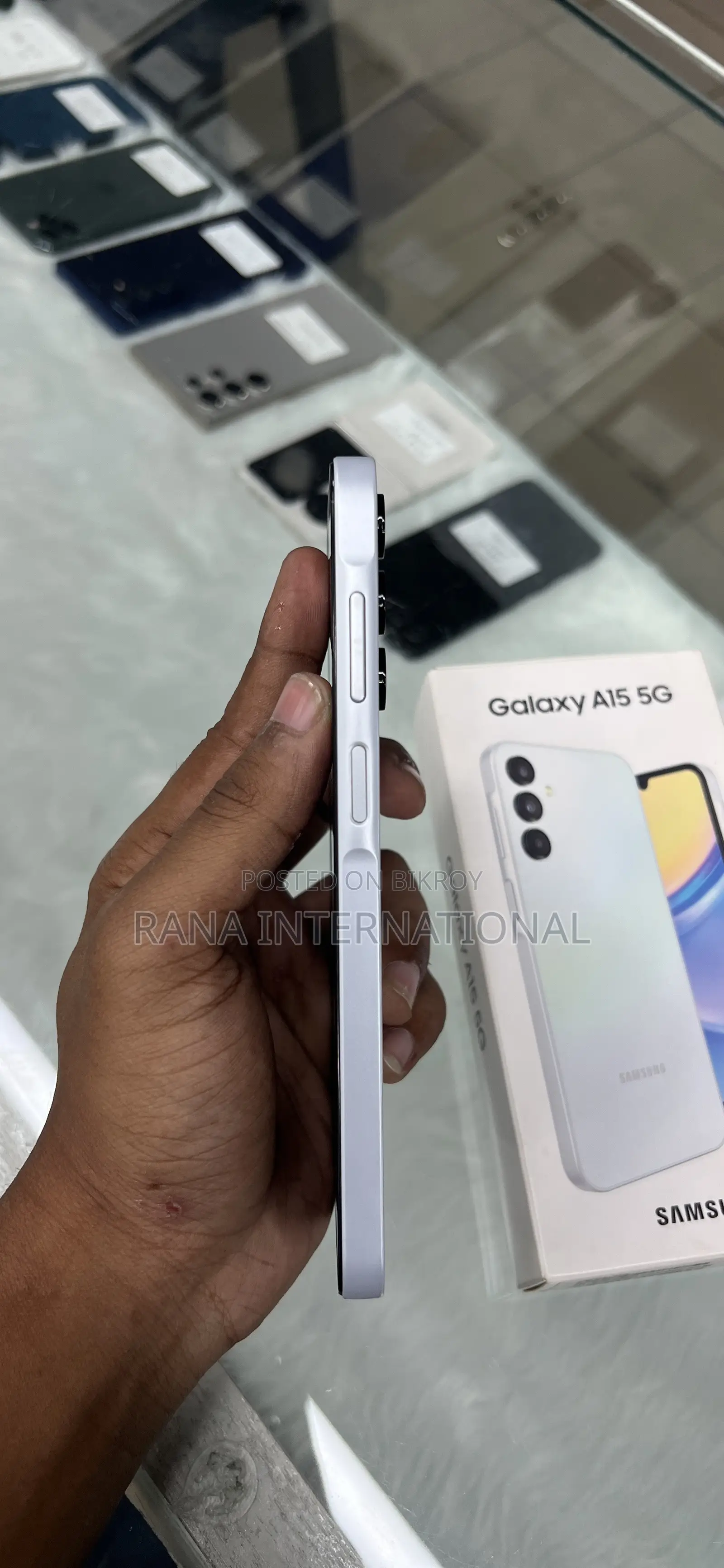 স্যামসাং গ্যালাক্সি এ১৫ ৫জি ১২৮ জিবি নীল