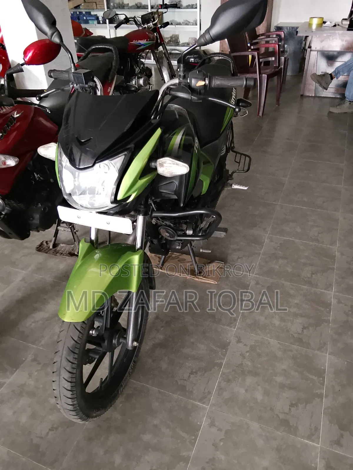 TVS Stryker 125 2019 Green