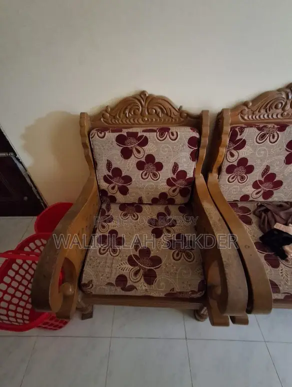 Sturdy Solid Teak Wood Sofa Set for Sale