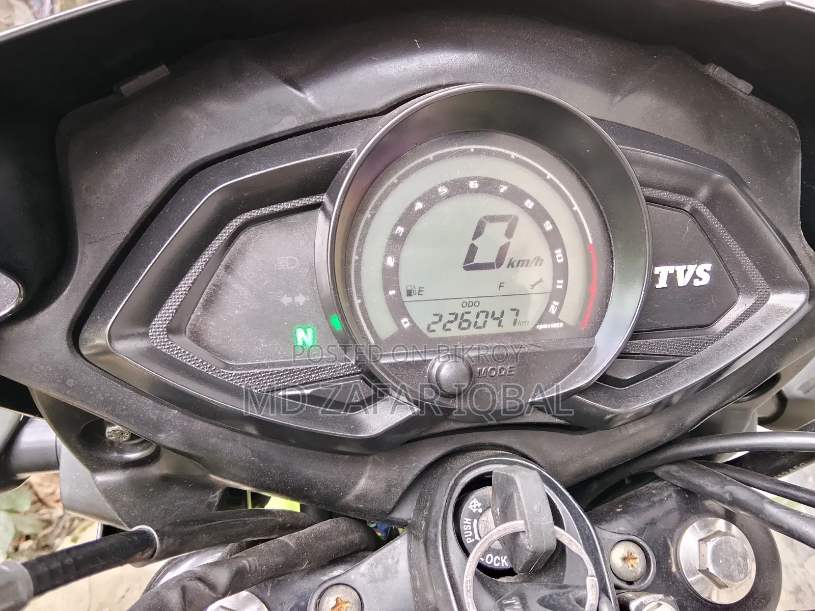 TVS Stryker 125 2019 Green
