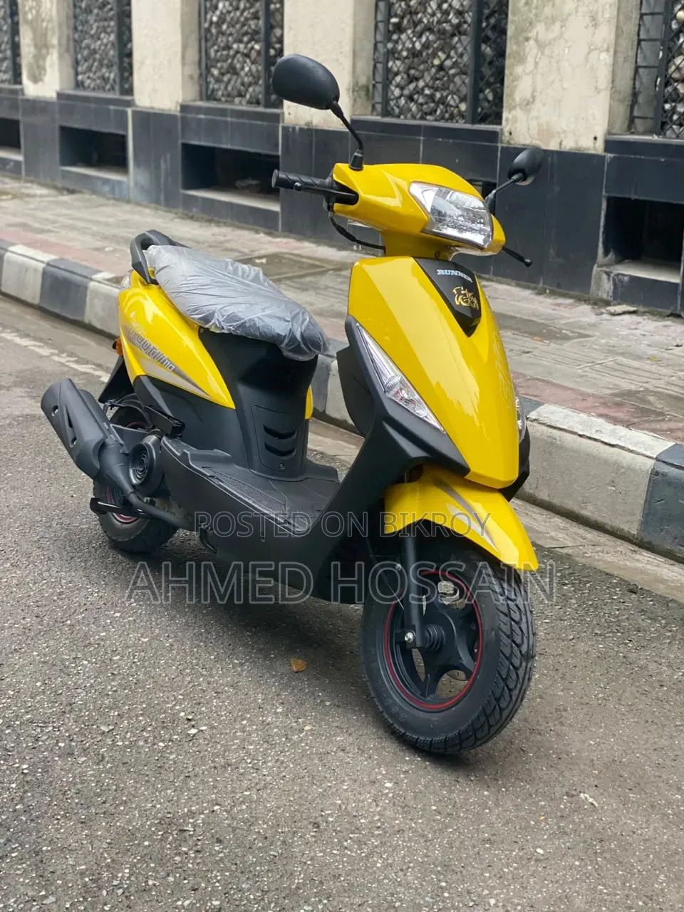 নতুন রানার স্কুটি-১১০ ২০২৫ হলুদ