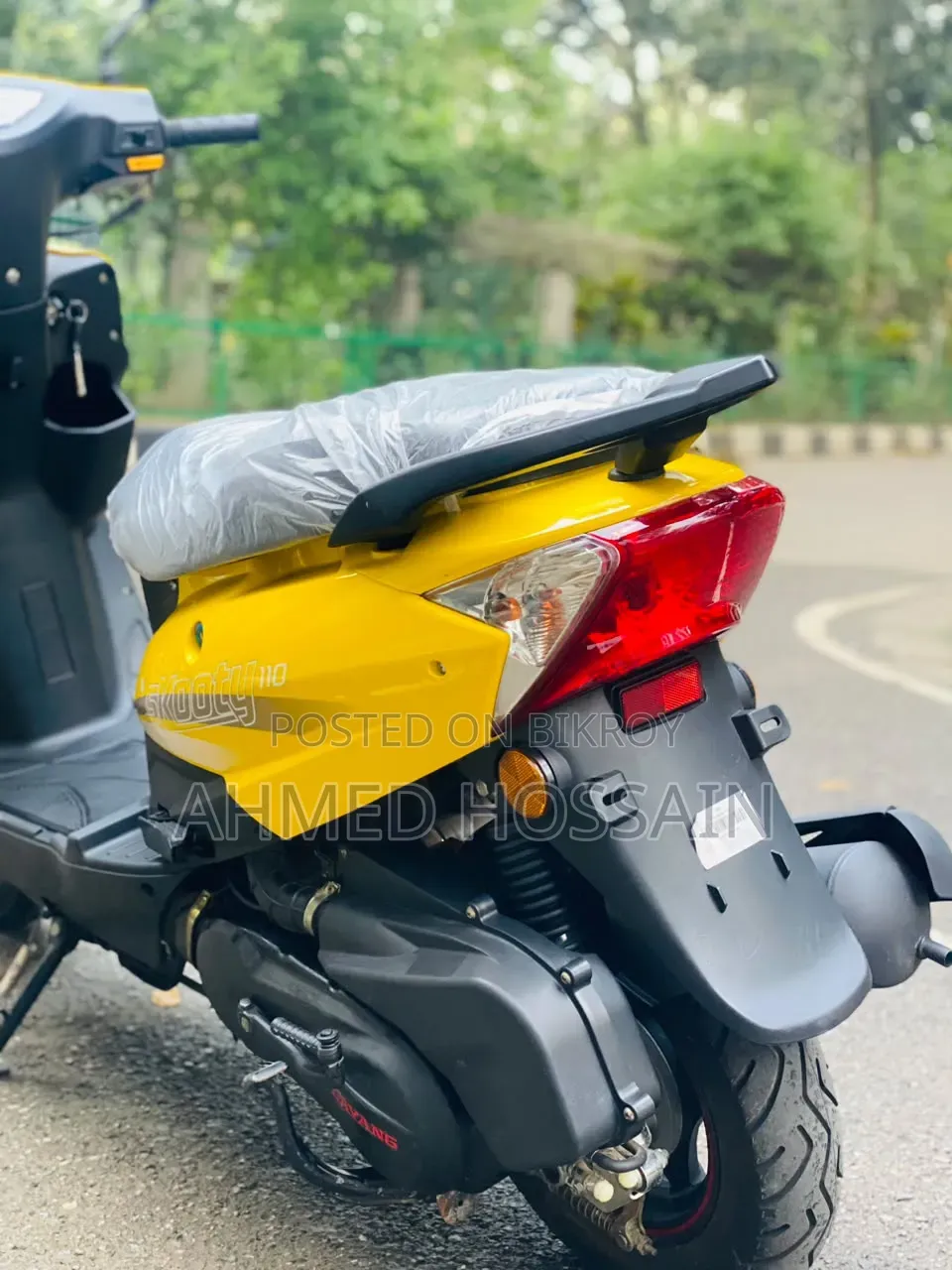 নতুন রানার স্কুটি-১১০ ২০২৫ হলুদ