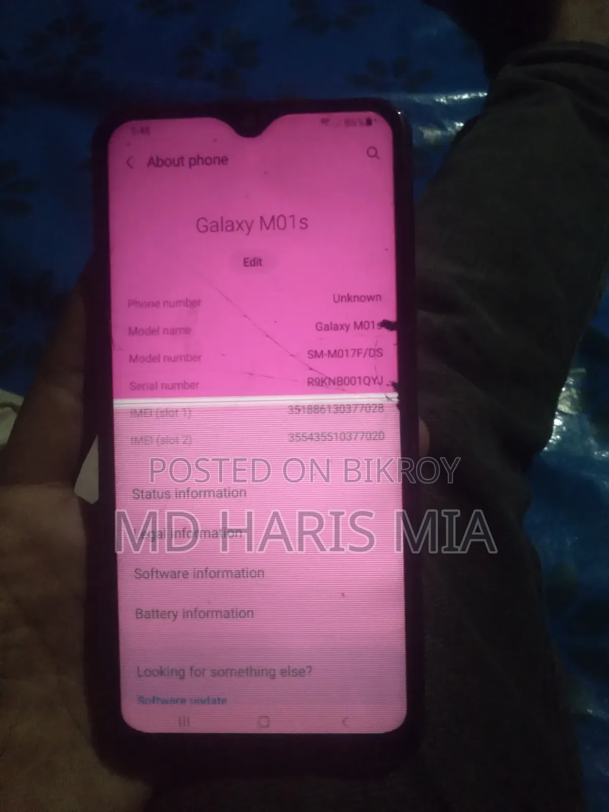 Samsung Galaxy M01s 32 GB Black