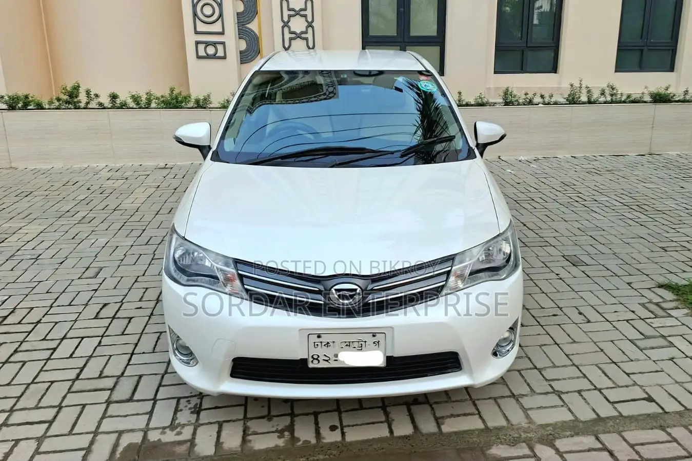 Toyota Axio 1.5 X Two-Wheel Drive 2013 White