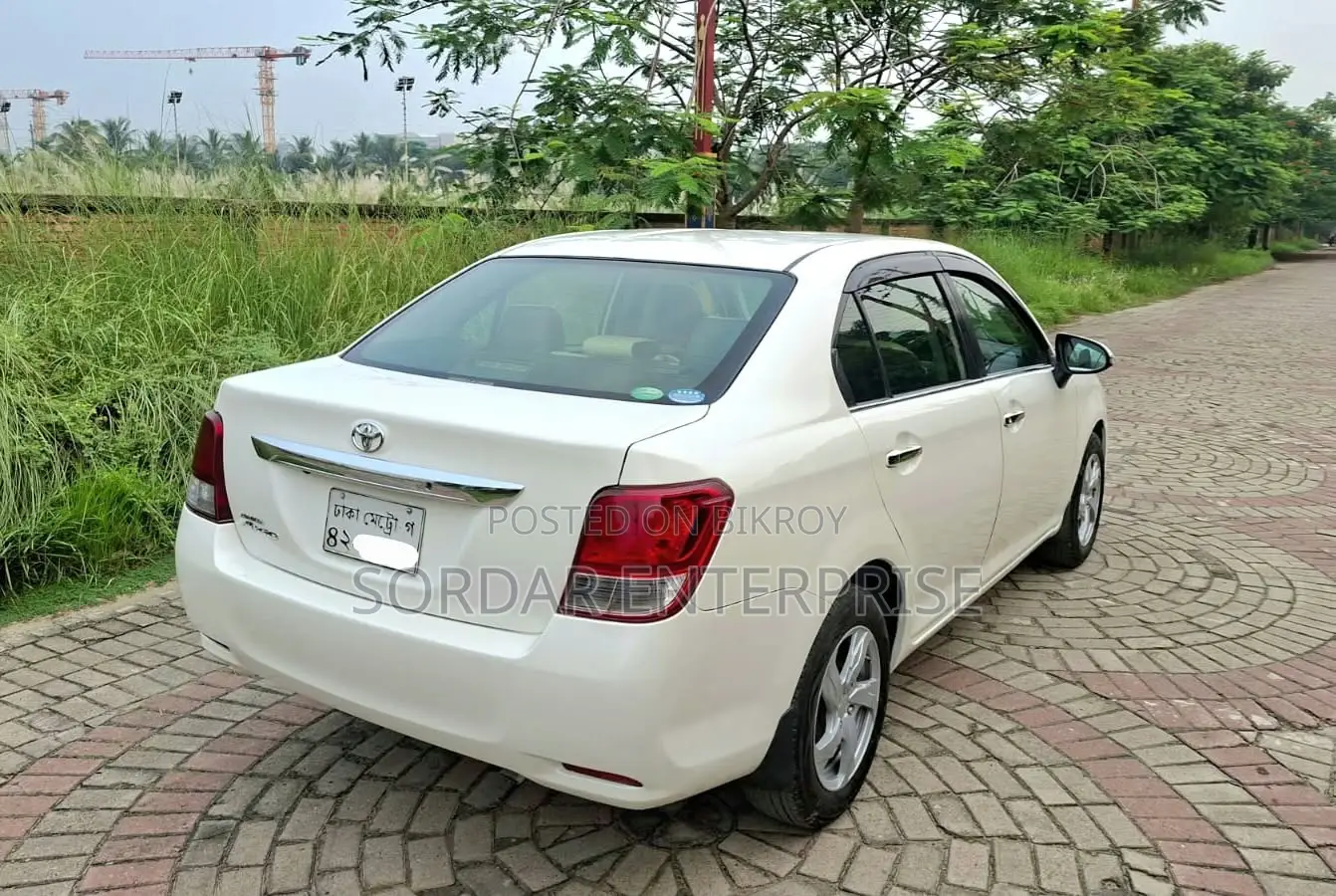 Toyota Axio 1.5 X Two-Wheel Drive 2013 White