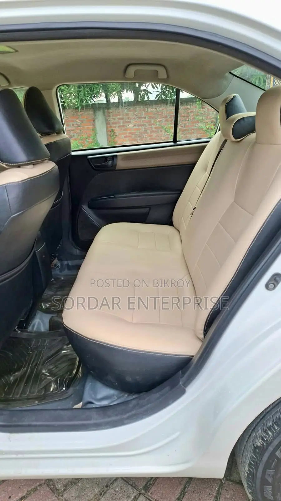 Toyota Axio 1.5 X Two-Wheel Drive 2013 White