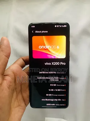 Vivo X200 Pro 512 GB Black