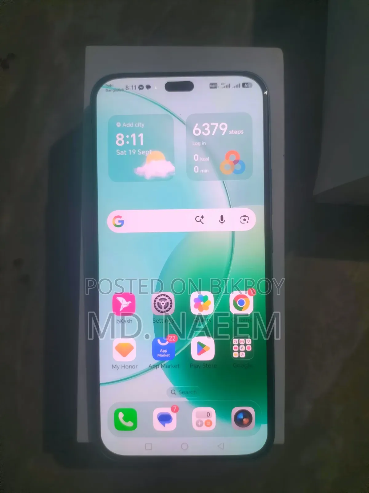 New Honor 400 Lite 256 GB Green