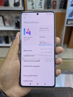 শাওমি রেডমি নোট ১৩ প্রো ২৫৬ জিবি গ্রিন