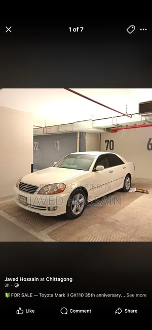 Toyota Mark II 2.0 Rear-Wheel Drive 2003 Off White