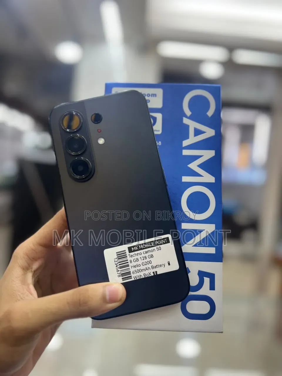 Tecno Camon 50 256 GB Black
