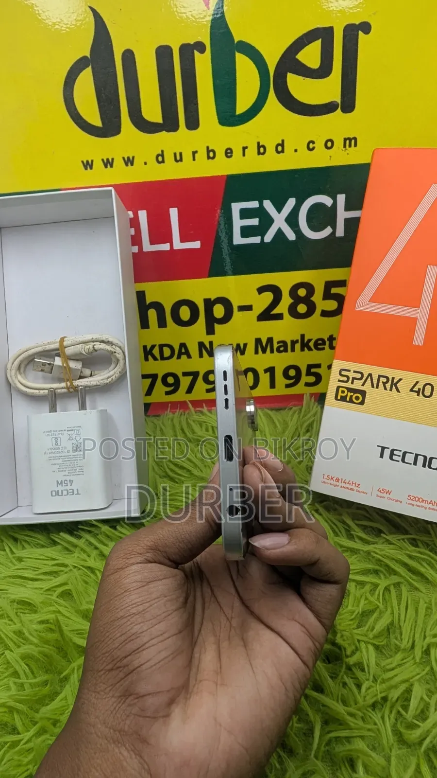 Tecno Spark 40 Pro 128 GB Silver