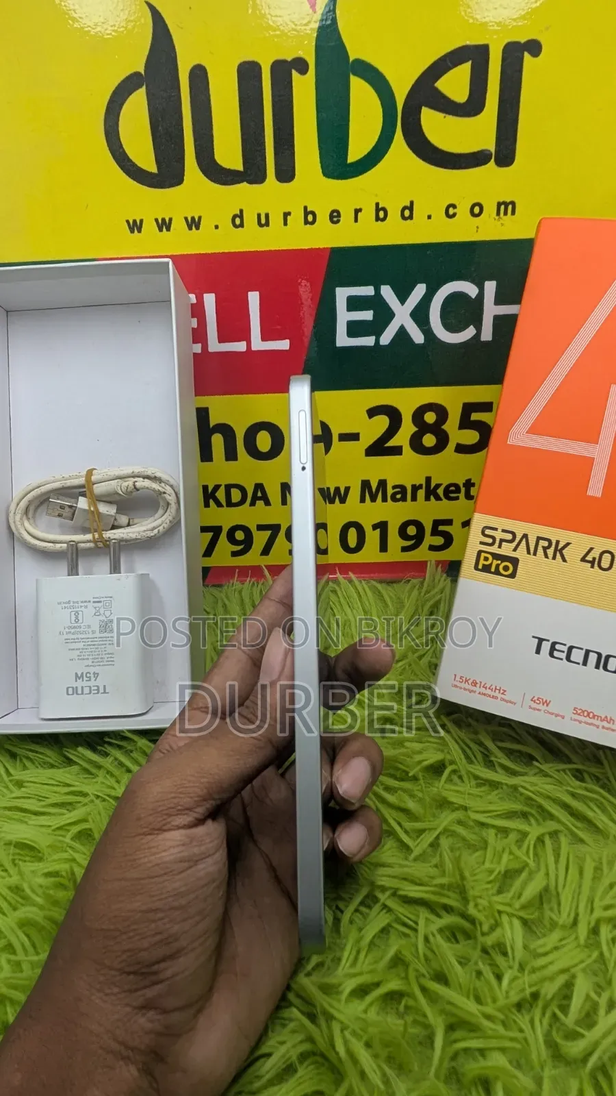 Tecno Spark 40 Pro 128 GB Silver
