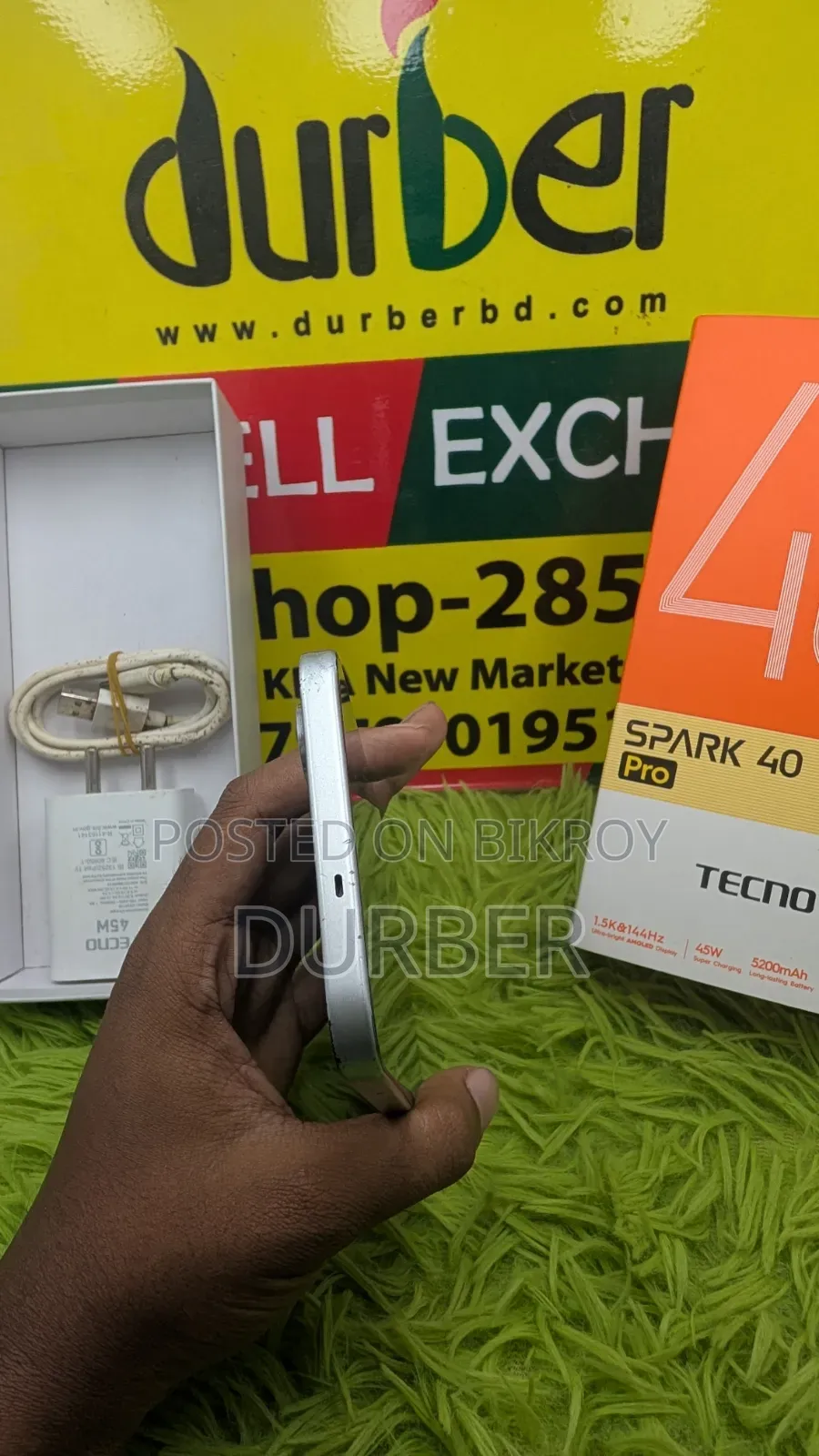 Tecno Spark 40 Pro 128 GB Silver