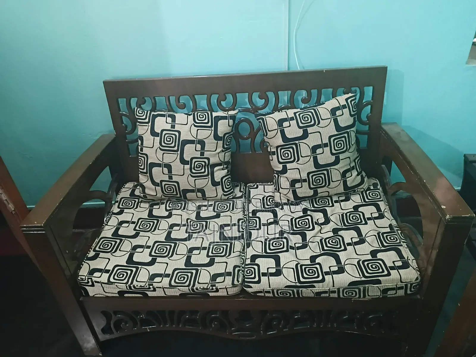 Sofa 5 Seat. (Malaysian Process Wood)