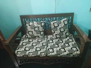 Sofa 5 Seat. (Malaysian Process Wood)